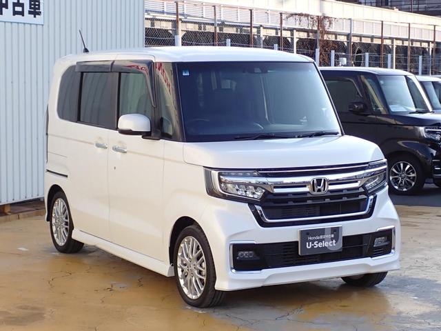 Ｎ－ＢＯＸカスタム Ｌターボ　８インチ純正ナビ　ＴＶ　Ｒカメラ　ＴＶキット　ＥＴＣ　両側パワースライドドア　ホンダセンシング　ワンオーナー（11枚目）