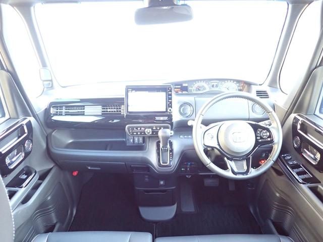 Ｎ－ＢＯＸカスタム Ｌターボ　８インチ純正ナビ　ＴＶ　Ｒカメラ　ＴＶキット　ＥＴＣ　両側パワースライドドア　ホンダセンシング　ワンオーナー（23枚目）