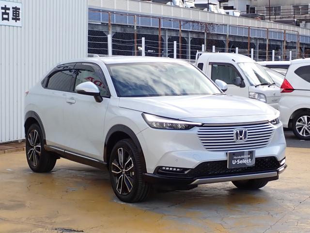 ヴェゼル ｅ：ＨＥＶＺ　純正ナビ　フルセグ　Ｒカメラ　ＥＴＣ　ＡＷ　ＬＥＤ　ドラレコ（8枚目）