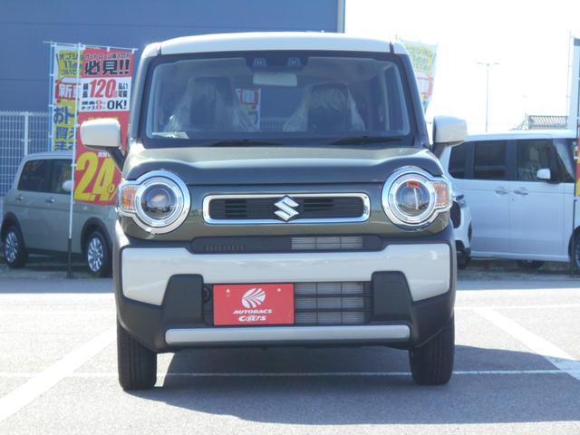 ハスラー ハイブリッドＧ　届出済未使用車　追突被害軽減ブレーキ　誤発進抑制機能　ＬＥＤヘッドライト　全面ＵＶカットガラス　プライバシーガラス　前席シートヒーター　アクセサリーソケット　オートエアコン　プッシュスタートシステム（2枚目）