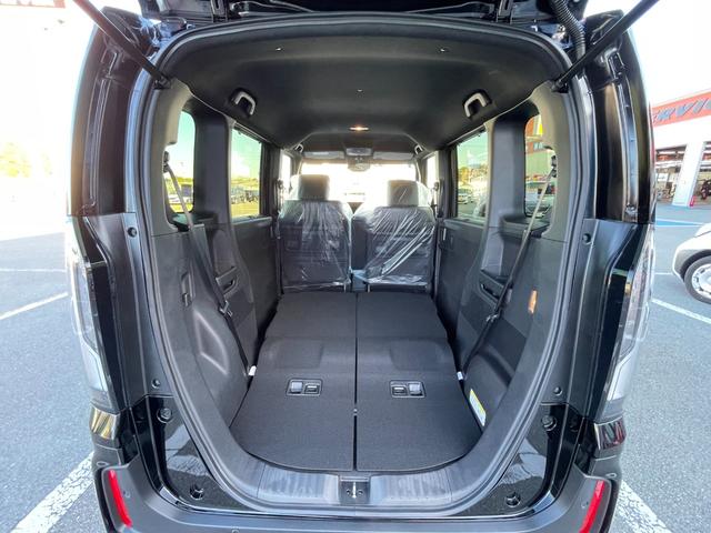Ｎ－ＢＯＸカスタム ターボ　届出済未使用車　衝突被害軽減ブレーキ　電動パーキングブレーキ　電動格納ドアミラー　１５インチアルミホイル　ＬＥＤヘッドライト　オートライト　両側電動スライドドア　バックカメラ　オートエアコン（53枚目）
