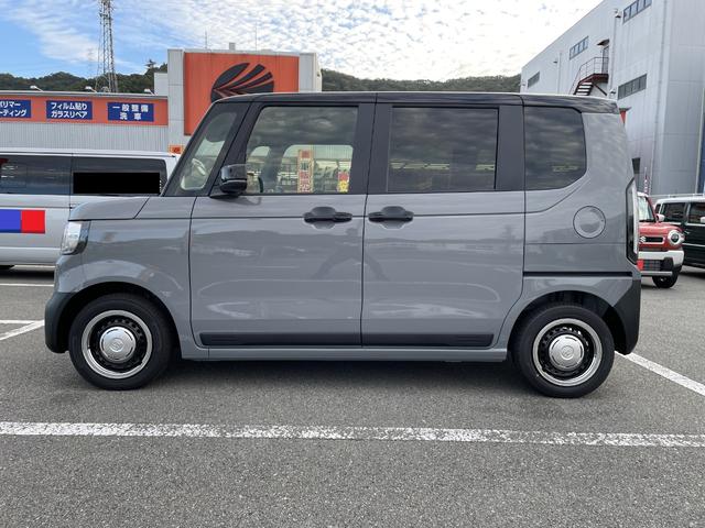 Ｎ－ＢＯＸジョイ ターボ　届出済未使用車　アクティブフェイスパッケージ　衝突被害軽減ブレーキ　両側パワースライドドア　ＬＥＤヘッドライト　ＬＥＤフォグ　電動パーキングブレーキ　電動格納ドアミラー　１４インチＪＯＹ専用ホイール（8枚目）