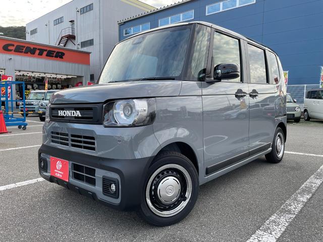 Ｎ－ＢＯＸジョイ ターボ　届出済未使用車　アクティブフェイスパッケージ　衝突被害軽減ブレーキ　両側パワースライドドア　ＬＥＤヘッドライト　ＬＥＤフォグ　電動パーキングブレーキ　電動格納ドアミラー　１４インチＪＯＹ専用ホイール（16枚目）