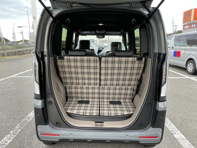 Ｎ－ＢＯＸジョイ ターボ　届出済未使用車　アクティブフェイスパッケージ　衝突被害軽減ブレーキ　両側パワースライドドア　ＬＥＤヘッドライト　ＬＥＤフォグ　電動パーキングブレーキ　電動格納ドアミラー　１４インチＪＯＹ専用ホイール（53枚目）