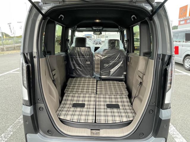 Ｎ－ＢＯＸジョイ ターボ　届出済未使用車　アクティブフェイスパッケージ　衝突被害軽減ブレーキ　両側パワースライドドア　ＬＥＤヘッドライト　ＬＥＤフォグ　電動パーキングブレーキ　電動格納ドアミラー　１４インチＪＯＹ専用ホイール（55枚目）