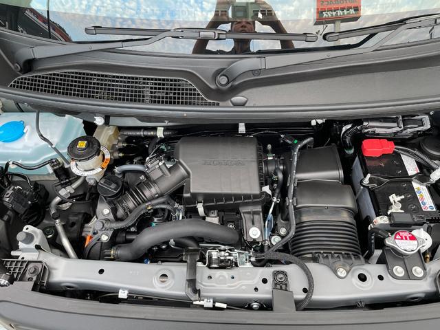 Ｎ－ＢＯＸジョイ ターボ　届出済未使用車　アクティブフェイスパッケージ　衝突被害軽減ブレーキ　両側パワースライドドア　ＬＥＤヘッドライト　ＬＥＤフォグ　電動パーキングブレーキ　電動格納ドアミラー　１４インチＪＯＹ専用ホイール（58枚目）