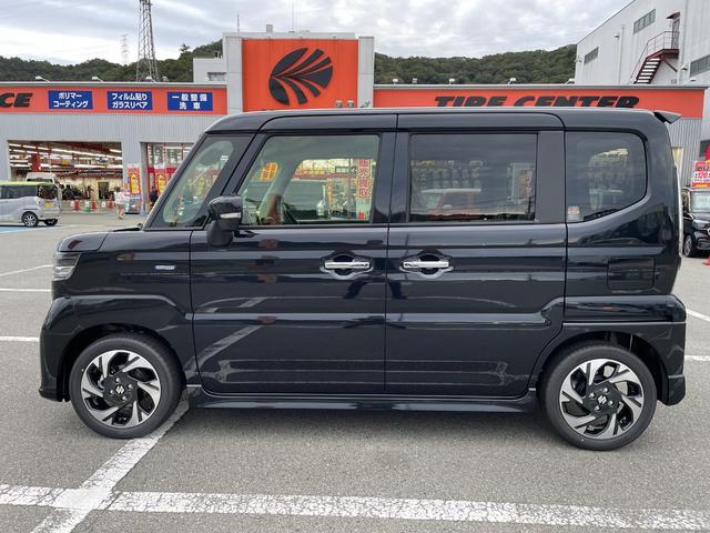 スペーシアカスタム ハイブリッドXSターボ 届出済未使用車 スマートキー プッシュスタート スズキセーフティサポート スリムサーキュレーター LEDヘッドライト&フォグ 両側パワースライドドア 15インチアルミホイル 電動パーキングブレーキ(10枚目)