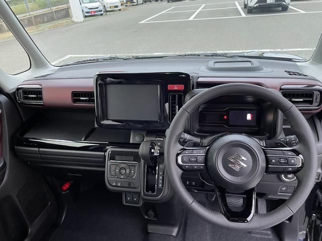 スペーシアカスタム ハイブリッドXSターボ 届出済未使用車 スマートキー プッシュスタート スズキセーフティサポート スリムサーキュレーター LEDヘッドライト&フォグ 両側パワースライドドア 15インチアルミホイル 電動パーキングブレーキ(22枚目)