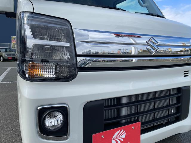 エブリイワゴン PZターボ 届出済未使用車 スズキセーフティサポート LEDヘッドライト マルチリフレクターハロゲンフォグランプ 左側ワンアクションパワースライドドア 14インチアルミホイル LEDサイドターンランプ付ドアミラー(17枚目)