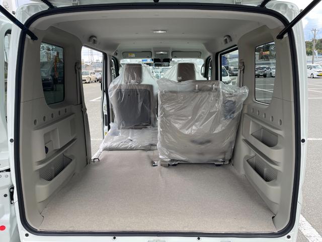 エブリイワゴン PZターボ 届出済未使用車 スズキセーフティサポート LEDヘッドライト マルチリフレクターハロゲンフォグランプ 左側ワンアクションパワースライドドア 14インチアルミホイル LEDサイドターンランプ付ドアミラー(52枚目)
