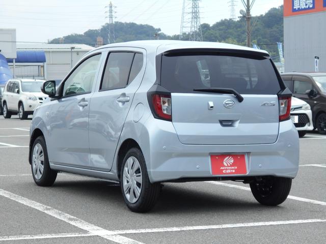 ミライース Ｘ　ＳＡＩＩＩ　届出済未使用車　スマートアシスト　ＬＥＤヘッド　Ｂカメラ　リアスモークガラス　電動格納ドアミラー　フロントスーパーＵＶカットガラス　コーナーセンサー　デジタルメーター　ナビ装着用アップグレードＰＫＧ（11枚目）