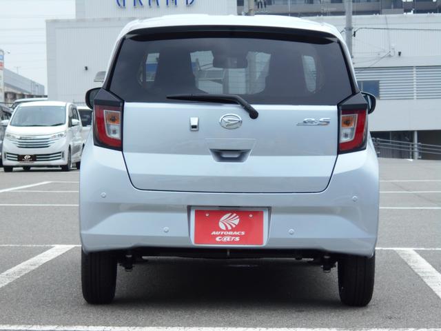 ミライース Ｘ　ＳＡＩＩＩ　届出済未使用車　スマートアシスト　ＬＥＤヘッド　Ｂカメラ　リアスモークガラス　電動格納ドアミラー　フロントスーパーＵＶカットガラス　コーナーセンサー　デジタルメーター　ナビ装着用アップグレードＰＫＧ（12枚目）