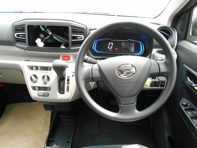 ミライース Ｘ　ＳＡＩＩＩ　届出済未使用車　スマートアシスト　ＬＥＤヘッド　Ｂカメラ　リアスモークガラス　電動格納ドアミラー　フロントスーパーＵＶカットガラス　コーナーセンサー　デジタルメーター　ナビ装着用アップグレードＰＫＧ（23枚目）