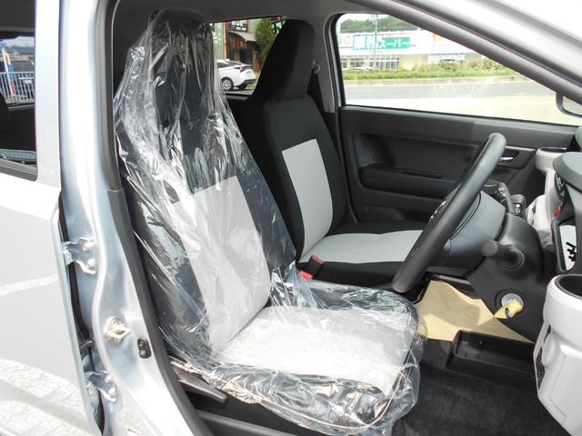 ミライース Ｘ　ＳＡＩＩＩ　届出済未使用車　スマートアシスト　ＬＥＤヘッド　Ｂカメラ　リアスモークガラス　電動格納ドアミラー　フロントスーパーＵＶカットガラス　コーナーセンサー　デジタルメーター　ナビ装着用アップグレードＰＫＧ（51枚目）