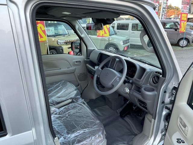 エブリイ ＰＣ　届出済未使用車　スズキセーフティサポート　ＬＥＤヘッド　キーレス　パワーウィンドウ（フロント）　ＵＳＢ電源ソケット　オートライト　電動格納ドアミラー　オーバーヘッドシェルフ　運転席シートヒーター（22枚目）