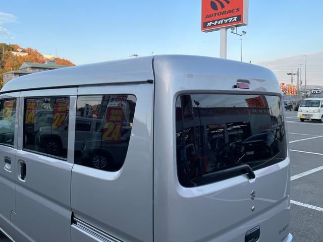 エブリイ ＰＣ　届出済未使用車　スズキセーフティサポート　ＬＥＤヘッド　キーレス　パワーウィンドウ（フロント）　ＵＳＢ電源ソケット　オートライト　電動格納ドアミラー　オーバーヘッドシェルフ　運転席シートヒーター（51枚目）