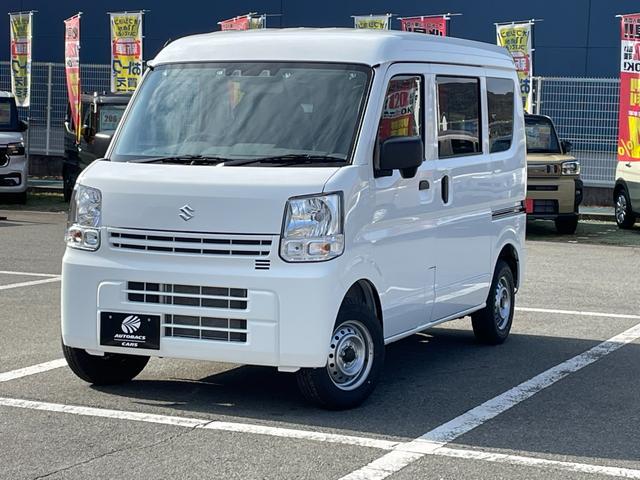 エブリイ ＰＡリミテッド　届出済未使用車　スズキセーフティサポート　キーレス　ＡＭ／ＦＭラジオスピーカー内蔵　エアコン　パワステ　パワーウィンドウ（フロント）　ＵＳＢ電源ソケット　ＬＥＤルームランプ　オーバーヘッドシェルフ（17枚目）