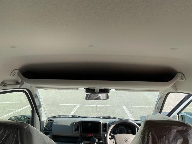 エブリイ ＰＡリミテッド　届出済未使用車　スズキセーフティサポート　キーレス　ＡＭ／ＦＭラジオスピーカー内蔵　エアコン　パワステ　パワーウィンドウ（フロント）　ＵＳＢ電源ソケット　ＬＥＤルームランプ　オーバーヘッドシェルフ（44枚目）