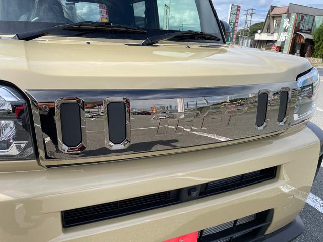 タフト Ｇ　ダーククロムベンチャー　届出済未使用車　パノラマモニター対応カメラ　衝突被害軽減ブレーキ　スカイフィールトップ　ＬＥＤヘッドライト＆フォグ　電動パーキングブレーキ　オートライト　１５インチアルミホイル　電動格納ドアミラー（21枚目）