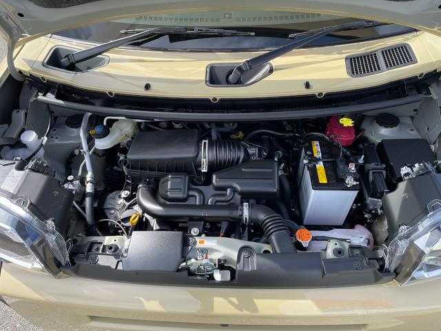 タフト Ｇ　ダーククロムベンチャー　届出済未使用車　パノラマモニター対応カメラ　衝突被害軽減ブレーキ　スカイフィールトップ　ＬＥＤヘッドライト＆フォグ　電動パーキングブレーキ　オートライト　１５インチアルミホイル　電動格納ドアミラー（60枚目）