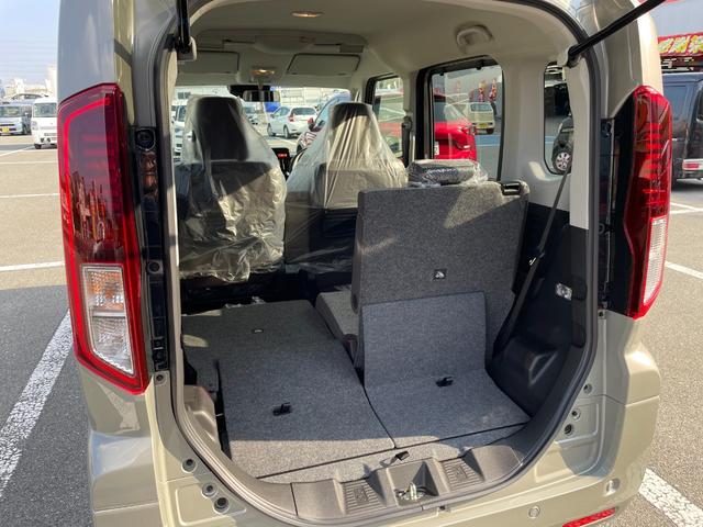 スペーシア ハイブリッドＸ　届出済未使用車　スズキセーフティサポート　マルチユースフラップ　ＬＥＤヘッドライト　両側パワースライドドア　スリムサーキュレーター　前席シートヒーター　リアロールサンシェード　電動格納ドアミラー（54枚目）