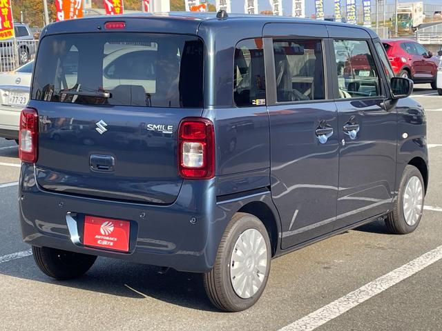 ワゴンRスマイル G 届出済未使用車 スズキセーフティサポート プッシュスタート スマートキー オートエアコン 両側スライドドアクローザー 電動格納ドアミラー マルチインフォメーションディスプレ オートライト(12枚目)