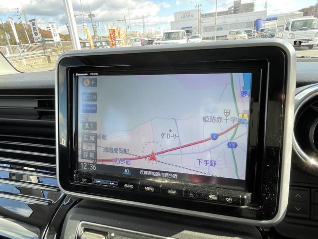 スペーシアカスタム ハイブリッドXSターボ 全方位モニター 8インチナビ スズキセーフティサポート LEDヘッドライト 両側パワースライドドア スリムサーキュレーター 前席シートヒーター リアロールサンシェード スマートキープッシュスタート(25枚目)