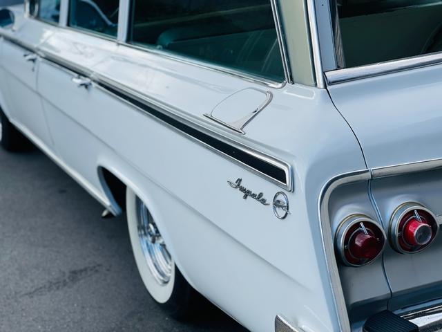 シボレーインパラ  1962yモデル インパラワゴン ビンテージエア クレーガーSSホイール(59枚目)