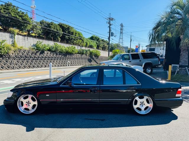 Sクラス S320 エアサス公認 WALDフルエアロ  WALDアルミホイール ディスプレーオーディオ(8枚目)