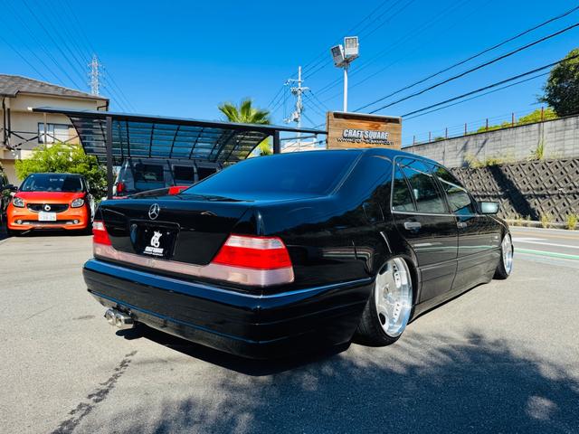 Sクラス S320 エアサス公認 WALDフルエアロ  WALDアルミホイール ディスプレーオーディオ(14枚目)