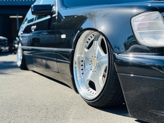 Sクラス S320 エアサス公認 WALDフルエアロ  WALDアルミホイール ディスプレーオーディオ(29枚目)