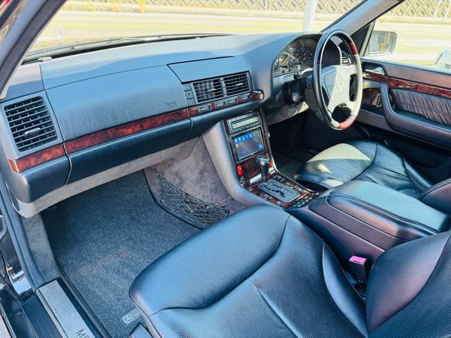 Sクラス S320 エアサス公認 WALDフルエアロ  WALDアルミホイール ディスプレーオーディオ(31枚目)