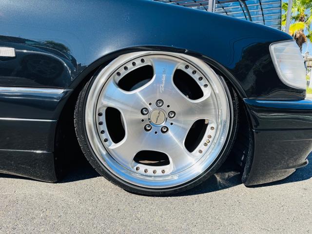 Sクラス S320 エアサス公認 WALDフルエアロ  WALDアルミホイール ディスプレーオーディオ(54枚目)