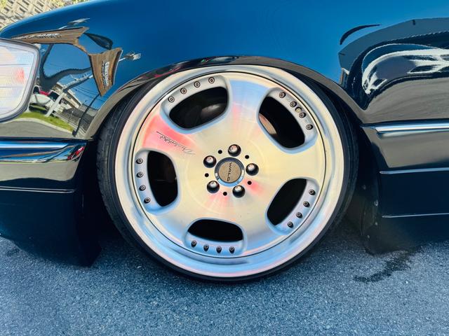 Sクラス S320 エアサス公認 WALDフルエアロ  WALDアルミホイール ディスプレーオーディオ(55枚目)