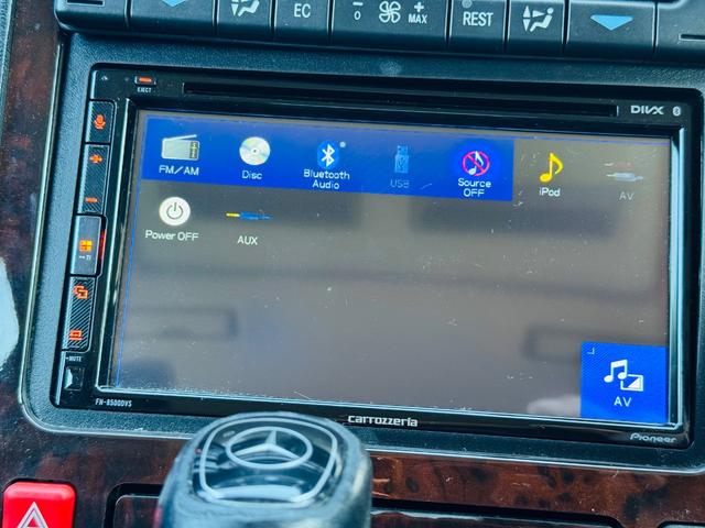 Sクラス S320 エアサス公認 WALDフルエアロ  WALDアルミホイール ディスプレーオーディオ(62枚目)