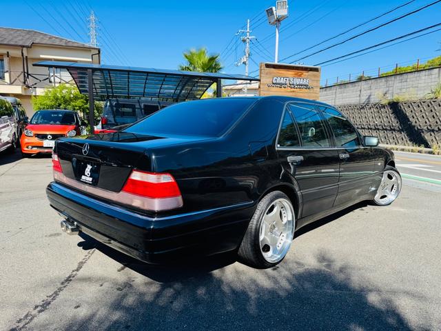 Sクラス S320 エアサス公認 WALDフルエアロ  WALDアルミホイール ディスプレーオーディオ(73枚目)