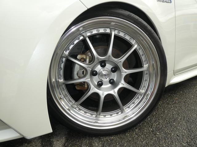 カローラツーリング ハイブリッド　ダブルバイビー　全国一年保証付／ＲＳＲ車高調／ＳＳＲ１９インチアルミ／９インチディスプレイオーディオ／ＴＶ／ナビ／シートヒーター／（76枚目）
