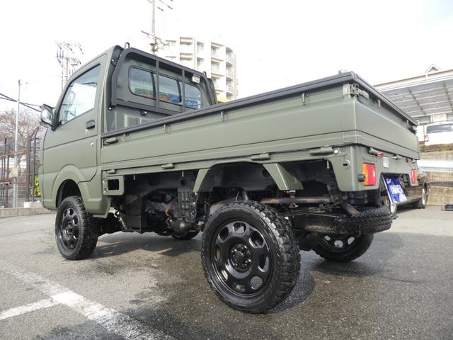 キャリイトラック KX ジムキャリイ/4WD/5MT/リフトアップ/全国一年保証付/全塗装/(16枚目)