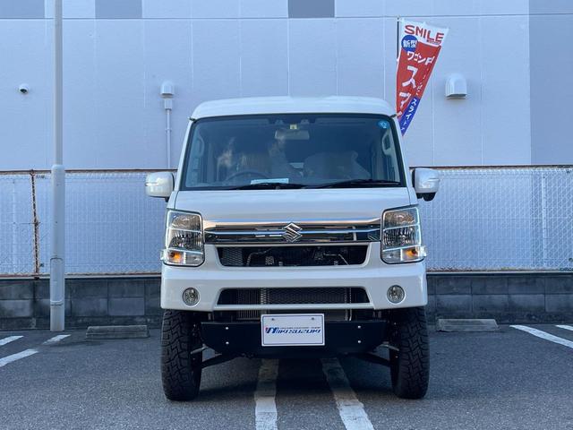 PZターボスペシャル ハイルーフ 三木スズキカスタム EXCITEGEAR 1インチリフトアップ オリジナルアルミMK56 TOYOオープンカントリー ハーフエアロ シーケンシャルLEDテールランプ オートステップ(2枚目)
