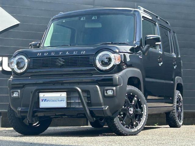 ハスラー タフワイルド　特別仕様車　タフワイルド　三木スズキオリジナル　ＢＫスタイル仕様　全方位バックカメラ付き９インチメモリーナビゲーション　リフトアップ＆オープンカントリーホワイトレタータイヤ＆ＭＫ５６ブラックホイール（8枚目）