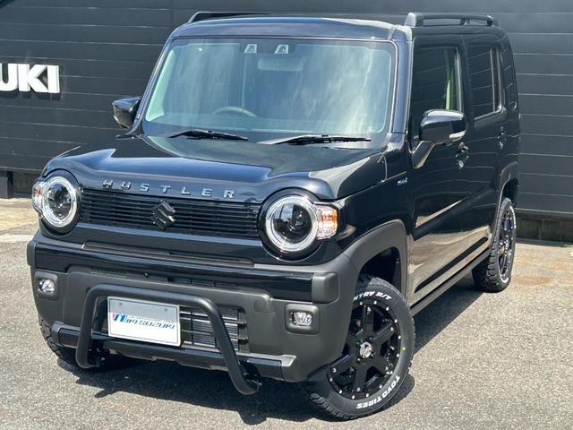 ハスラー タフワイルド　特別仕様車　タフワイルド　三木スズキオリジナル　ＢＫスタイル仕様　全方位バックカメラ付き９インチメモリーナビゲーション　リフトアップ＆オープンカントリーホワイトレタータイヤ＆ＭＫ５６ブラックホイール（24枚目）