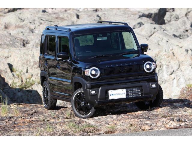 ハスラー タフワイルド　特別仕様車　タフワイルド　三木スズキオリジナル　ＢＫスタイル仕様　全方位バックカメラ付き９インチメモリーナビゲーション　リフトアップ＆オープンカントリーホワイトレタータイヤ＆ＭＫ５６ブラックホイール（70枚目）