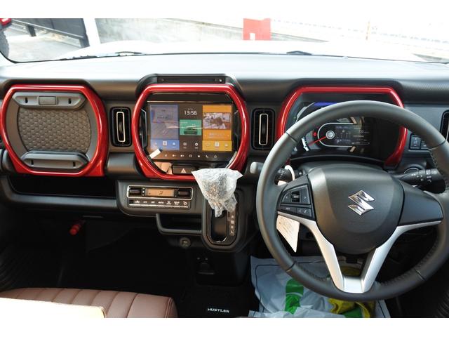 ハスラー G 三木スズキオリジナル赤×白2トーン 1インチリフトアップ MK56ブラックホイール TOYOオープンカントリー 前後バンパーブラック塗装 ロアガーニッシュブラック塗装 復刻版エンブレム(35枚目)