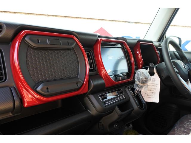 ハスラー G 三木スズキオリジナル赤×白2トーン 1インチリフトアップ MK56ブラックホイール TOYOオープンカントリー 前後バンパーブラック塗装 ロアガーニッシュブラック塗装 復刻版エンブレム(37枚目)