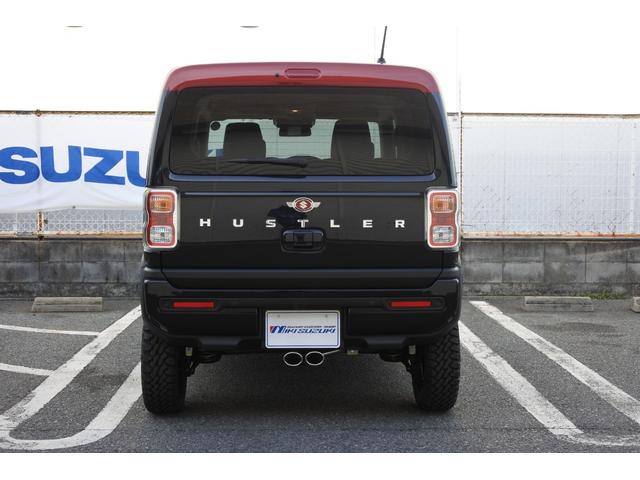 ハスラー G 三木スズキオリジナル赤×白2トーン 1インチリフトアップ MK56ブラックホイール TOYOオープンカントリー 前後バンパーブラック塗装 ロアガーニッシュブラック塗装 復刻版エンブレム(53枚目)