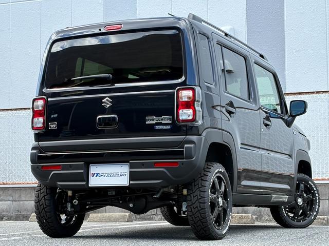 ハスラー タフワイルド　４ＷＤ　タフワイルド　三木スズキオリジナル　ＢＫスタイル仕様　８インチフルセグナビ　バックカメラ　ＥＴＣ　リフトアップ＆オープンカントリーホワイトレタータイヤ＆ＭＫ５６ブラックホイール（5枚目）