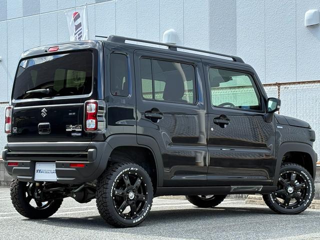 ハスラー タフワイルド　４ＷＤ　タフワイルド　三木スズキオリジナル　ＢＫスタイル仕様　８インチフルセグナビ　バックカメラ　ＥＴＣ　リフトアップ＆オープンカントリーホワイトレタータイヤ＆ＭＫ５６ブラックホイール（7枚目）