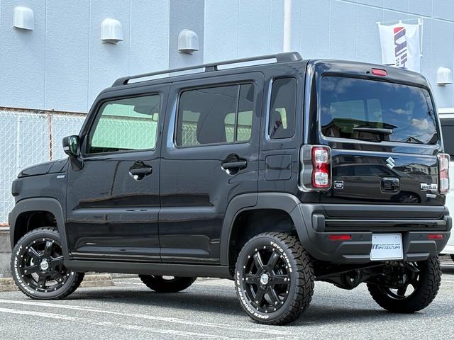 ハスラー タフワイルド　４ＷＤ　タフワイルド　三木スズキオリジナル　ＢＫスタイル仕様　８インチフルセグナビ　バックカメラ　ＥＴＣ　リフトアップ＆オープンカントリーホワイトレタータイヤ＆ＭＫ５６ブラックホイール（8枚目）