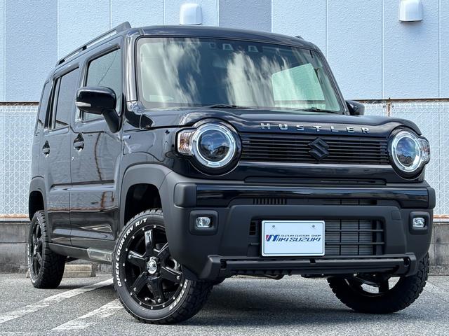 ハスラー タフワイルド　４ＷＤ　タフワイルド　三木スズキオリジナル　ＢＫスタイル仕様　８インチフルセグナビ　バックカメラ　ＥＴＣ　リフトアップ＆オープンカントリーホワイトレタータイヤ＆ＭＫ５６ブラックホイール（10枚目）