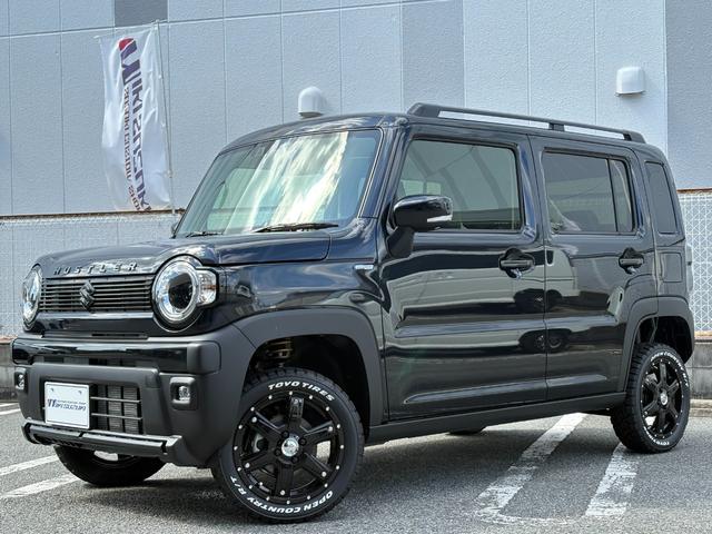 ハスラー タフワイルド　４ＷＤ　タフワイルド　三木スズキオリジナル　ＢＫスタイル仕様　８インチフルセグナビ　バックカメラ　ＥＴＣ　リフトアップ＆オープンカントリーホワイトレタータイヤ＆ＭＫ５６ブラックホイール（17枚目）